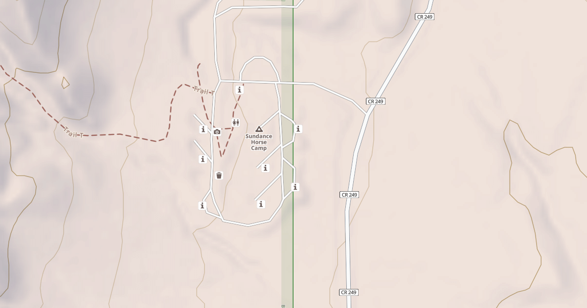 Map preview of SUNDANCE CMPGRD/TRLHD
