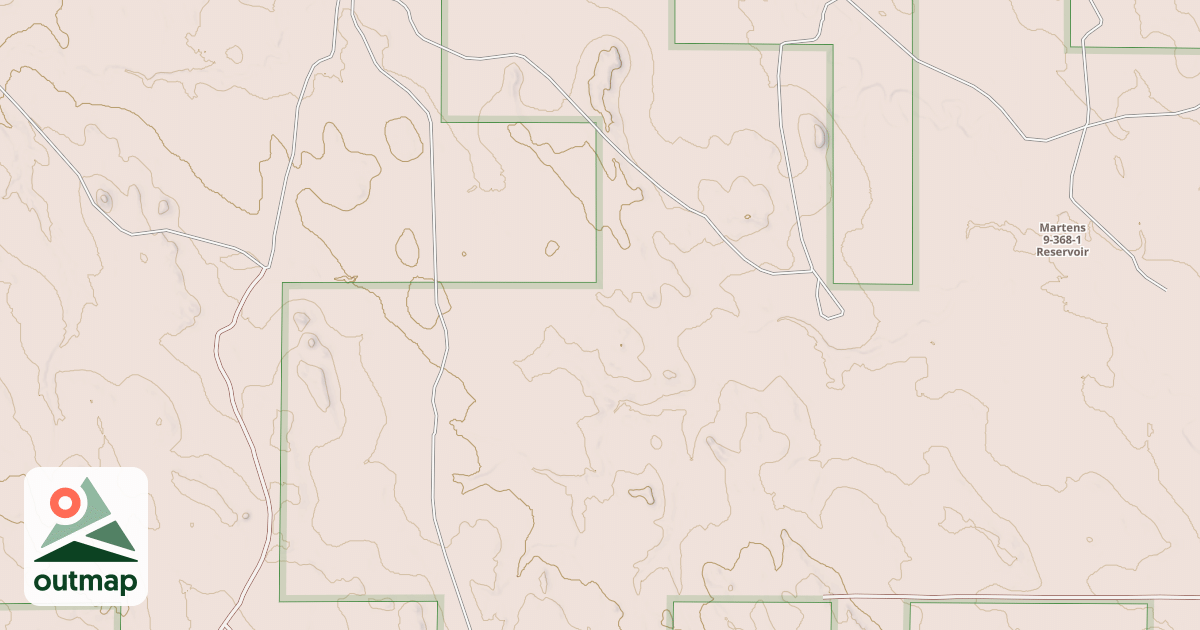 Map of LASSEN CREEK