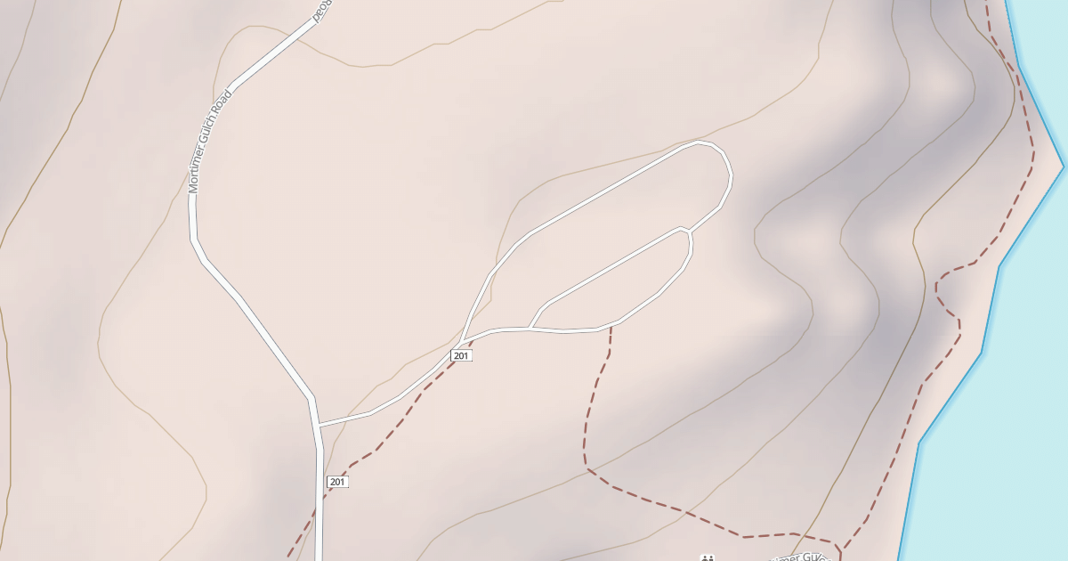Map preview of N. F. SUN TRAILHEAD PARKING