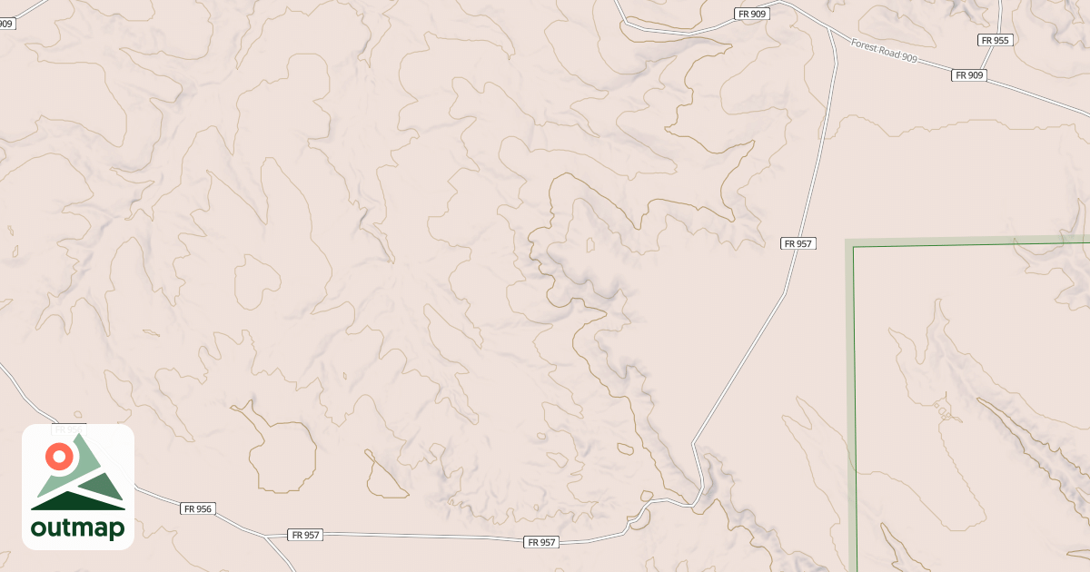 Map of USFS Motor Vehicle Use Map Roads {B567C29B-79D2-4C37-BE8C-EC7FF879B04A}