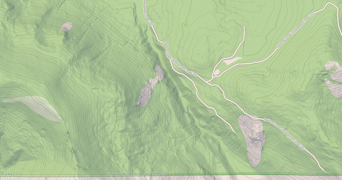 Map preview of USFS Motor Vehicle Use Map Roads {3856FDBC-4AA5-4B1C-89D1-6F0170EF1A13}