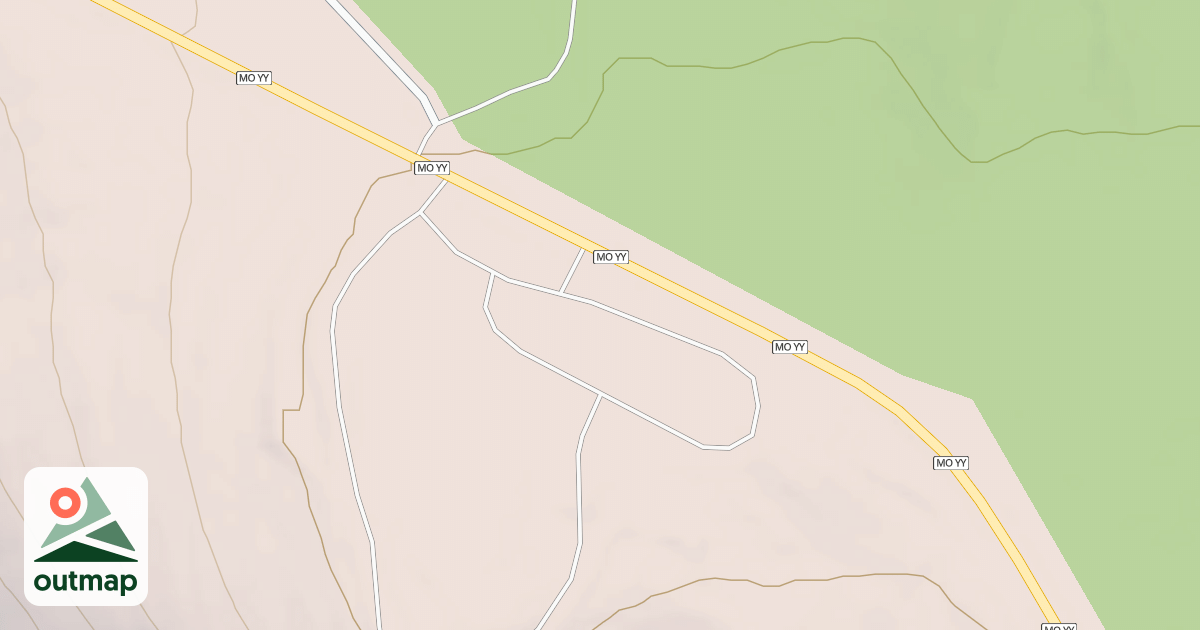 Map of SHELL KNOB REC AREA