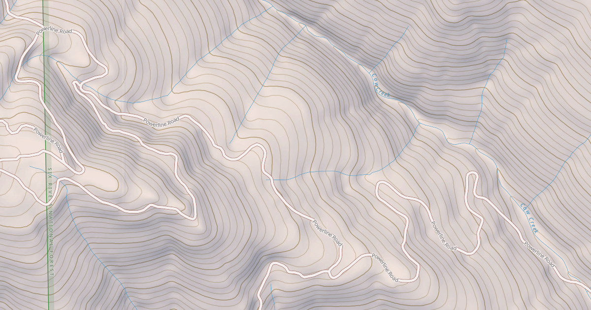 Map preview of POWERLINE