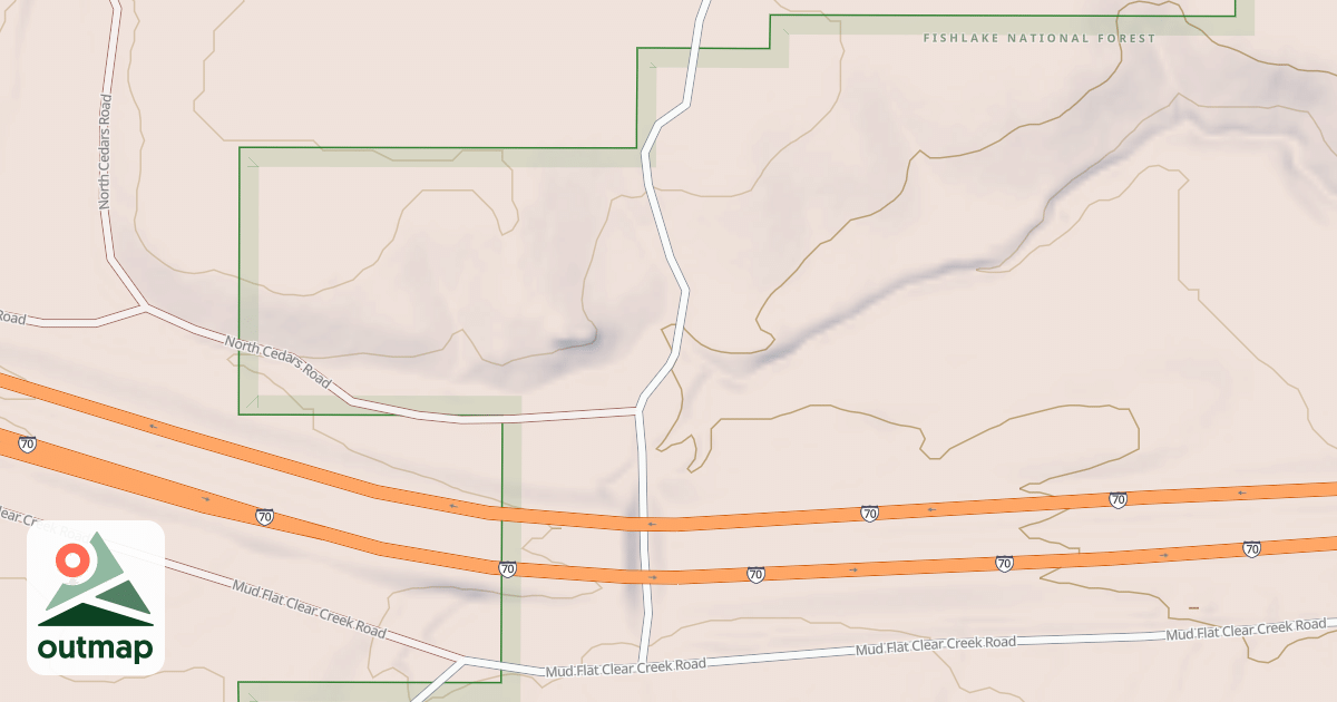 Map of 41021