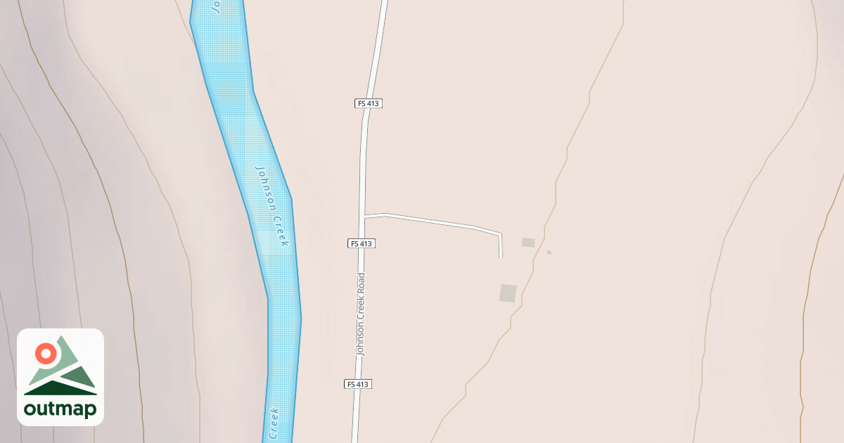 Map of JOHNSON CREEK GS