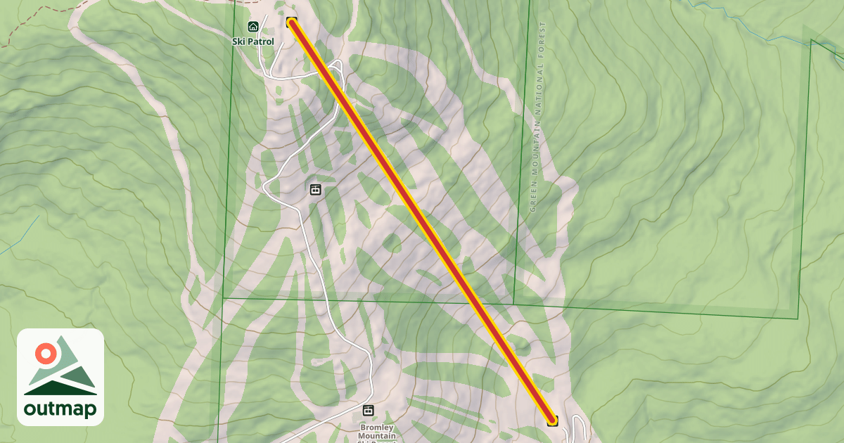 Map of Blue Ribbon Quad