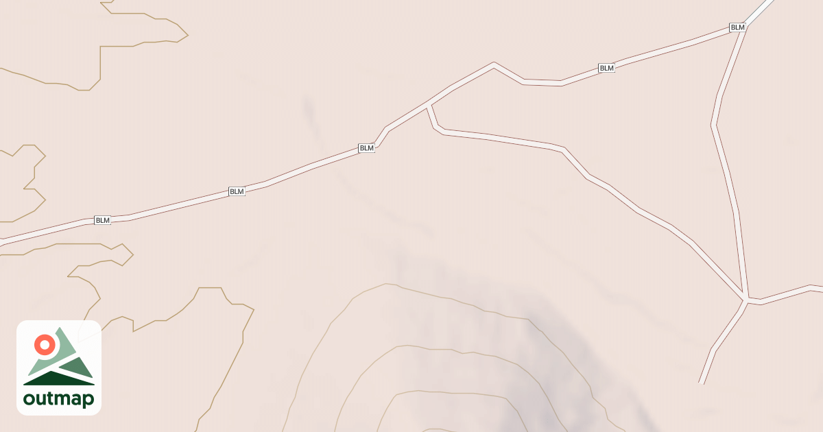 Map of BLM National GTLF Public Motorized Roads 13a2341d-25a2-4ce8-a68a-42889a641b8c