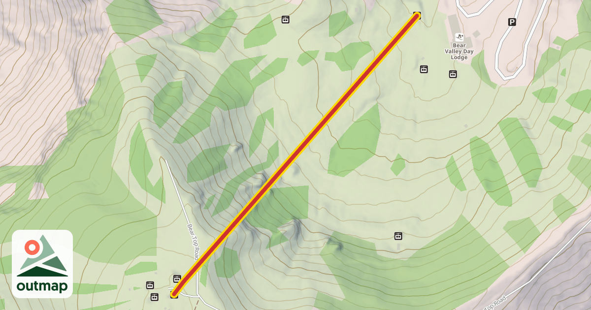 Map of Mokelumne Express