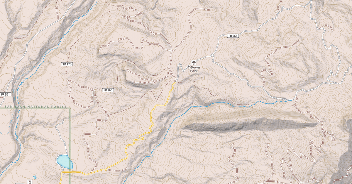 Map preview of ECHO BASIN