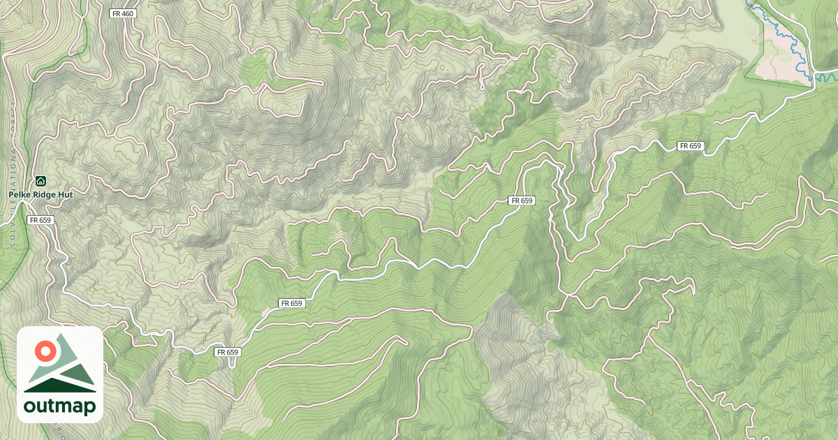 Map of SOLO CREEK