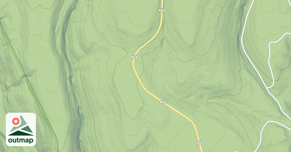 Map of USFS National Forest System Roads {1F94D101-502A-42E4-9184-94354B34213D}