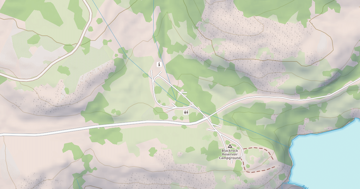 Map preview of BLACKROCK CAMPGROUND