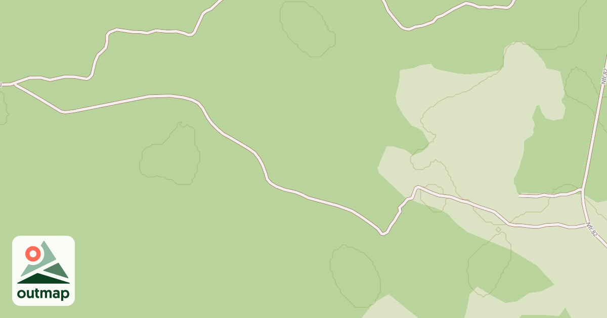 Map of USFS Motor Vehicle Use Map Roads {13664494-073D-4812-8888-9F6EB809CF81}