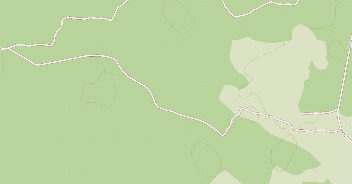 Map preview of USFS Motor Vehicle Use Map Roads {13664494-073D-4812-8888-9F6EB809CF81}