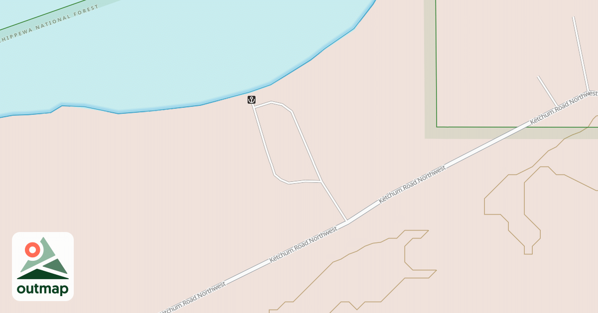 Map of LOWER SUCKER BOAT LANDING