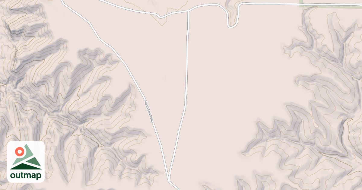Map of DOC HODGE DRAW