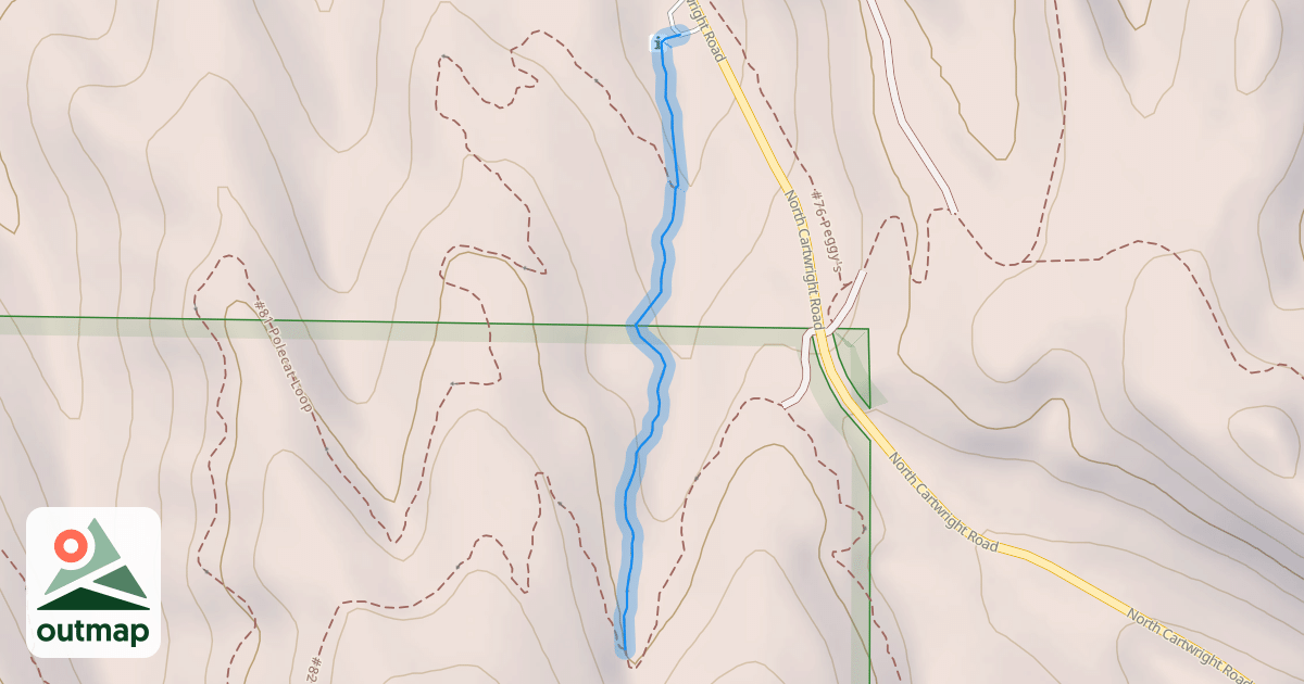 Map of #81 Polecat Loop