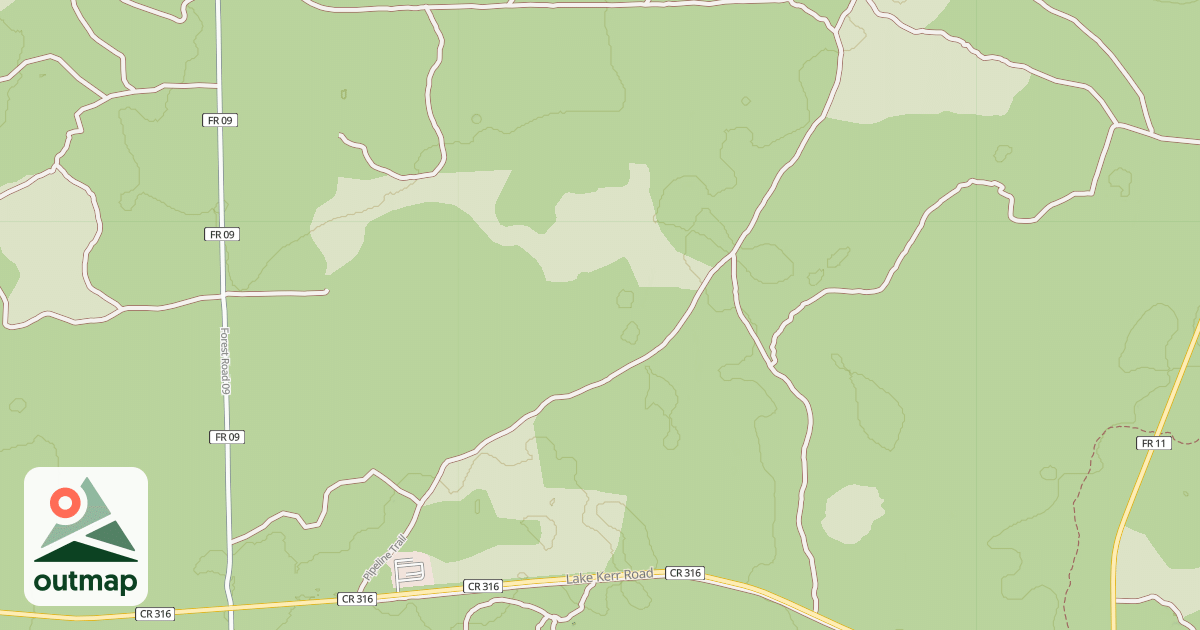 Map of USFS Motor Vehicle Use Map Roads {41FD736B-7853-452A-908C-DEF9A48EFA5E}