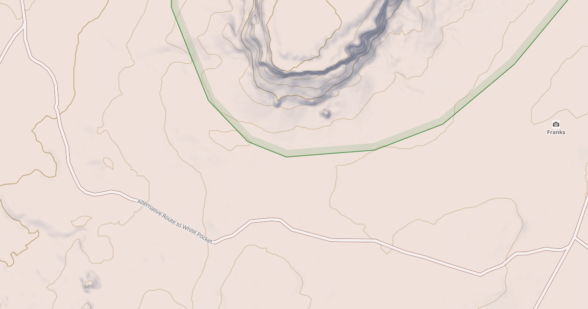 Map preview of BLM National GTLF Public Motorized Roads 398f33f9-dbbf-4991-87a1-dc43fa62fc1f