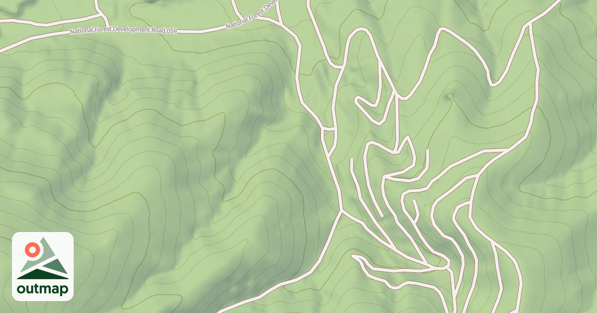 Map of WHEELER MINE ROAD