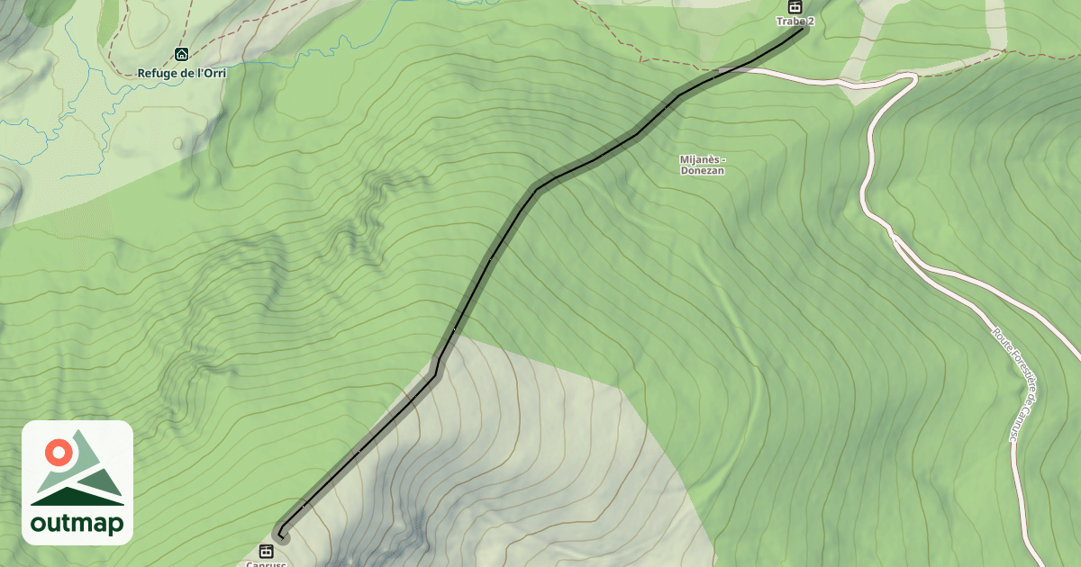 Map of L'Orry