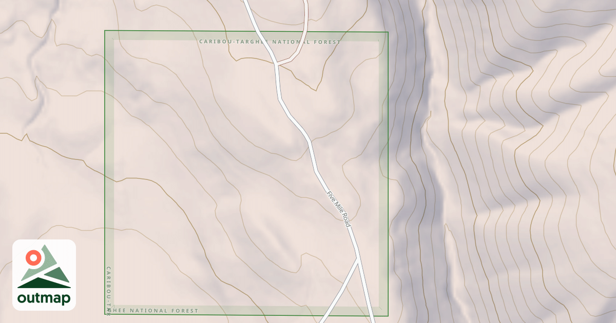 Map of FIVEMILE