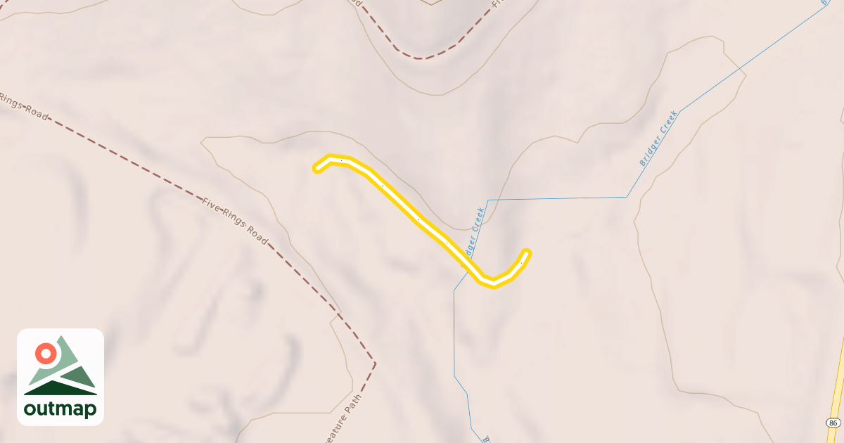Map of Crosscut Return