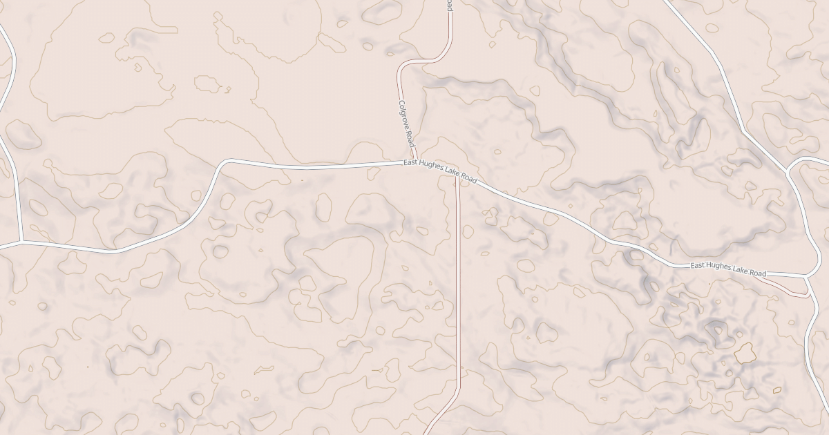 Map preview of E. HUGHES LAKE