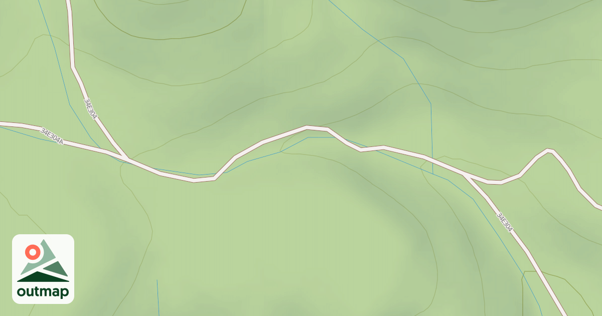 Map of Black Canyon To Redding Canyon