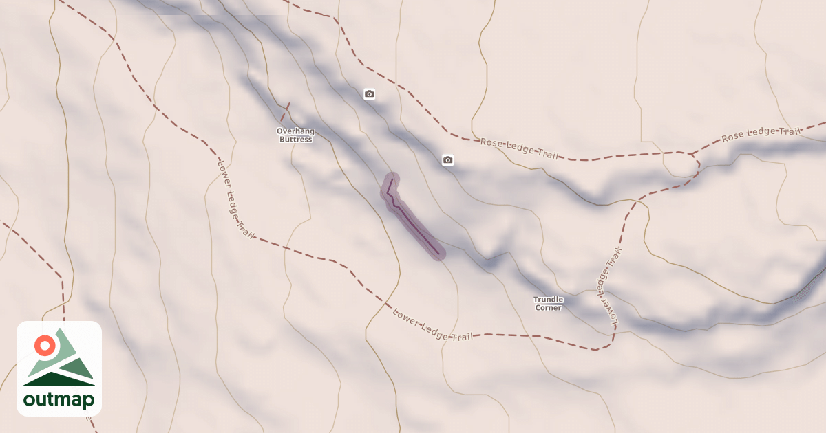 Map of French King Buttress