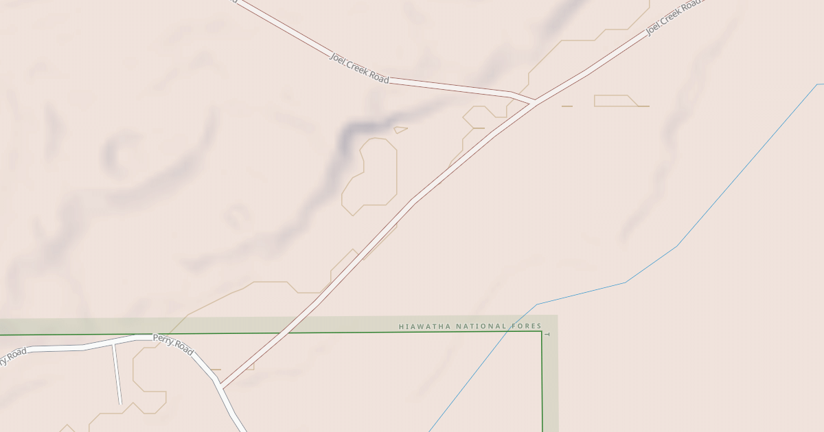 Map preview of JOEL'S CREEK SPUR D