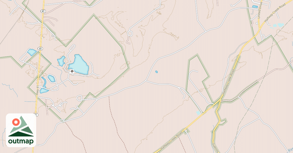 Map of HOOVER