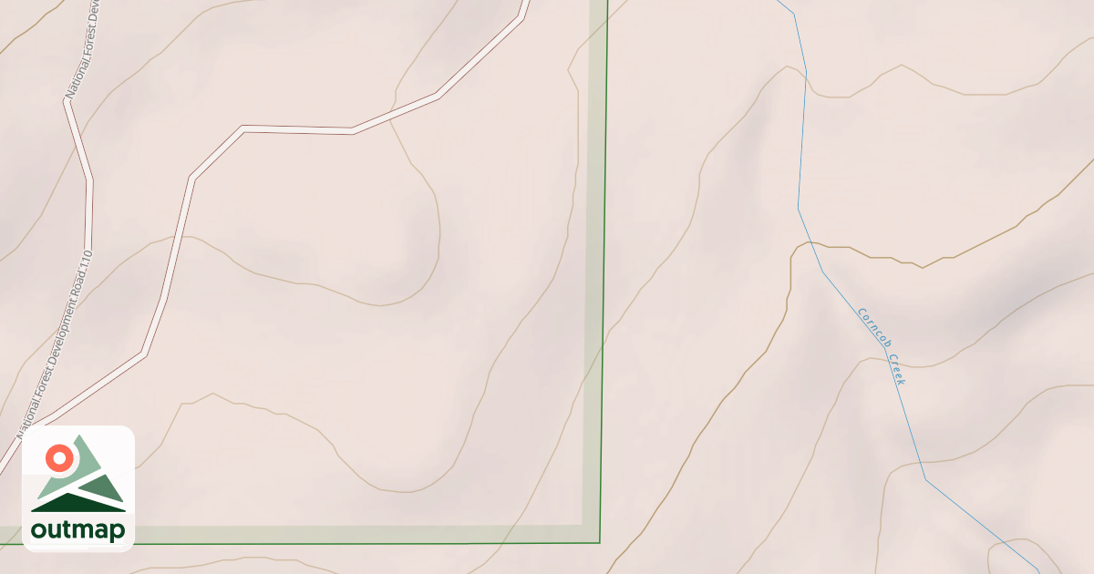 Map of USFS National Forest System Roads {6B27CEDD-F28D-40BF-AEAD-3377C330305E}