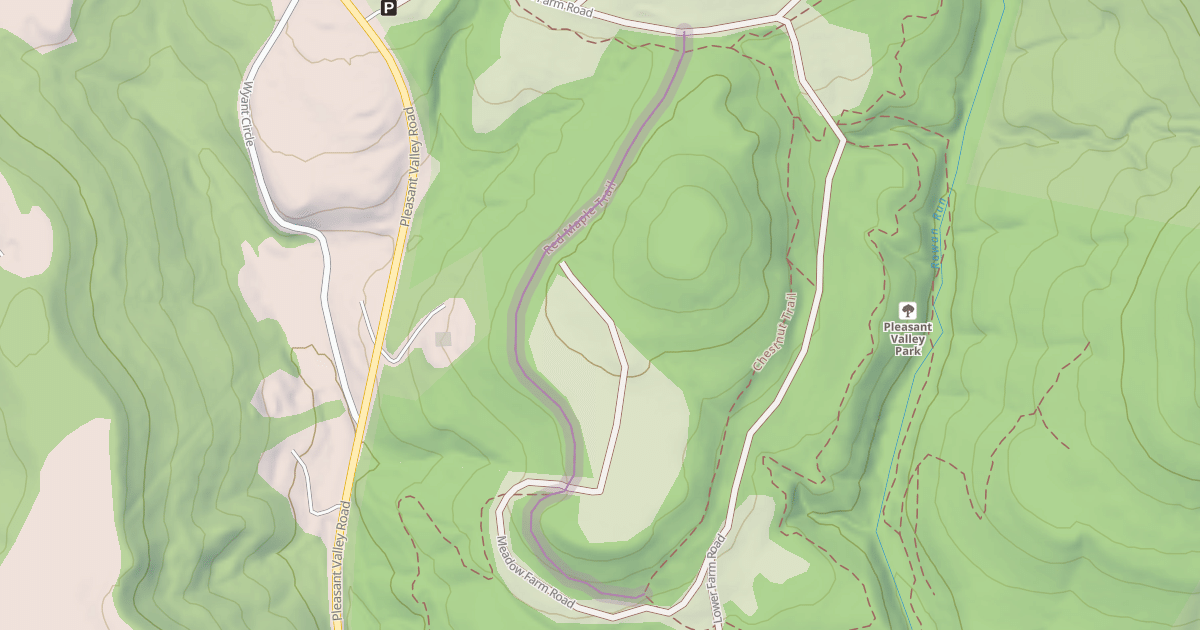 Map preview of Red Maple Trail