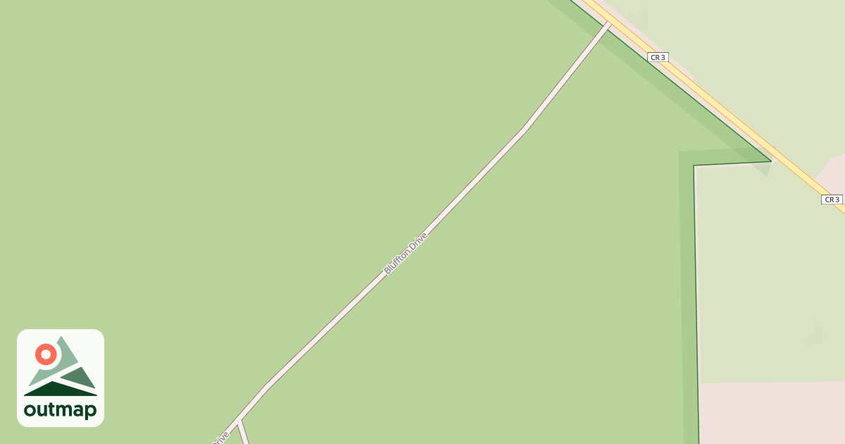 Map of Lake George State Forest Trail