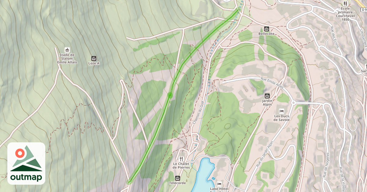 Map of Anémones