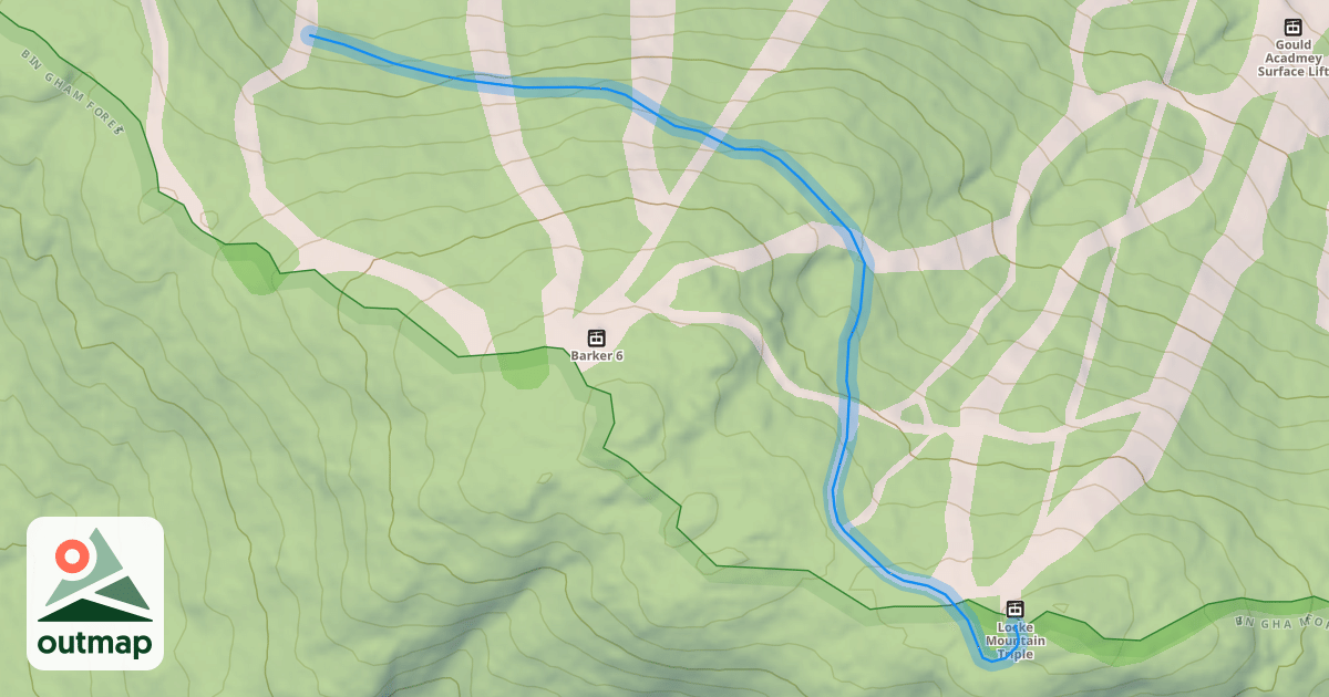 Map of Goat Path