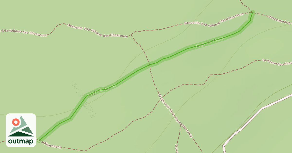 Map of Single du Pierrier