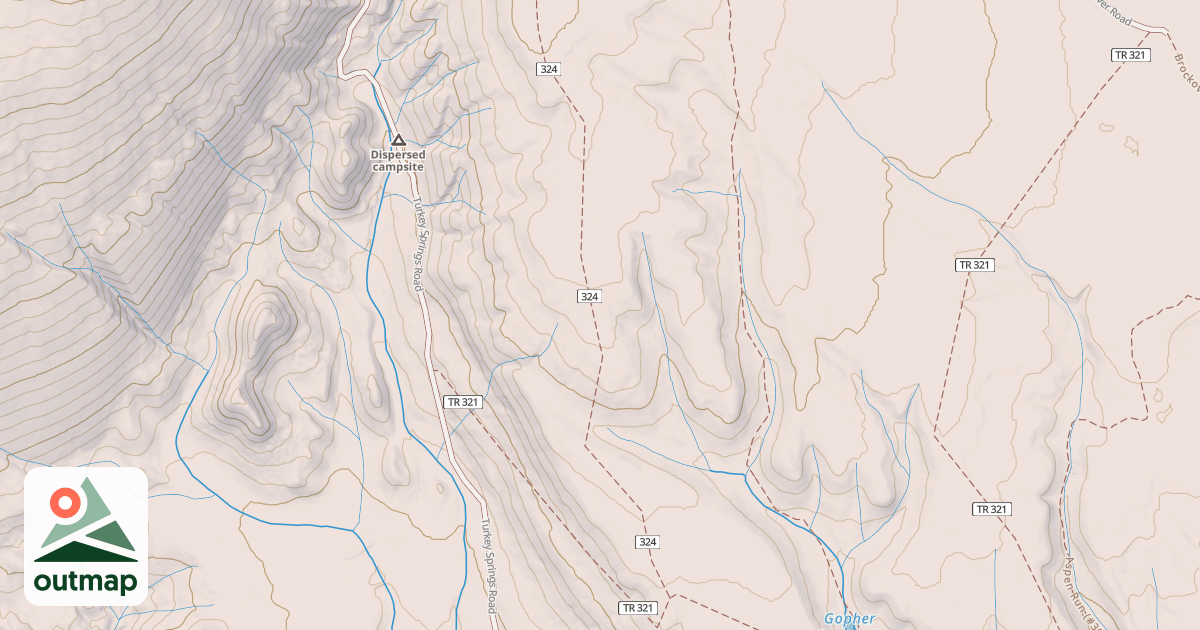 Map of CIRCLE T ATV