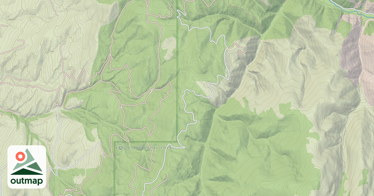 Map of (FDR) GOLD CREEK