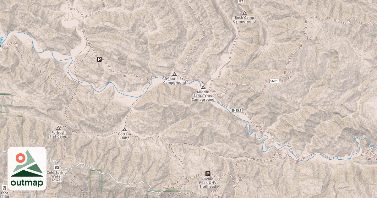 Map of ROMERO CAMUESA