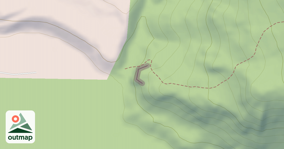 Map of Climbing Crag