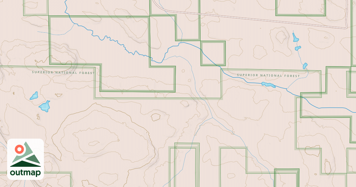 Map of E.BRANCH RAT ROOT RVR