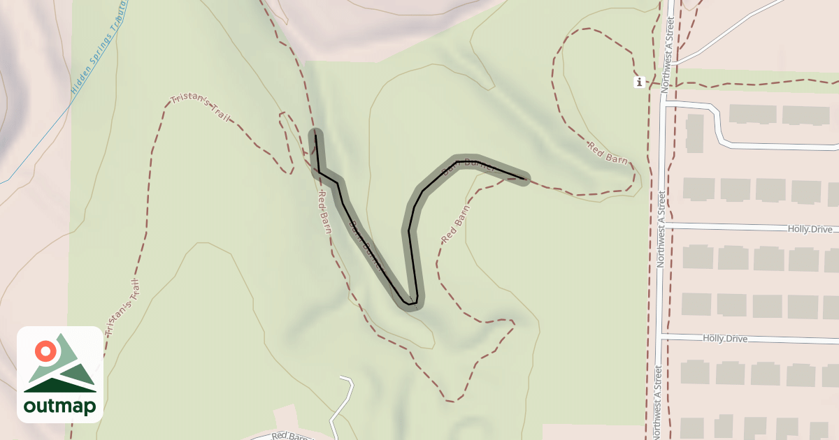 Map of Barn Burner