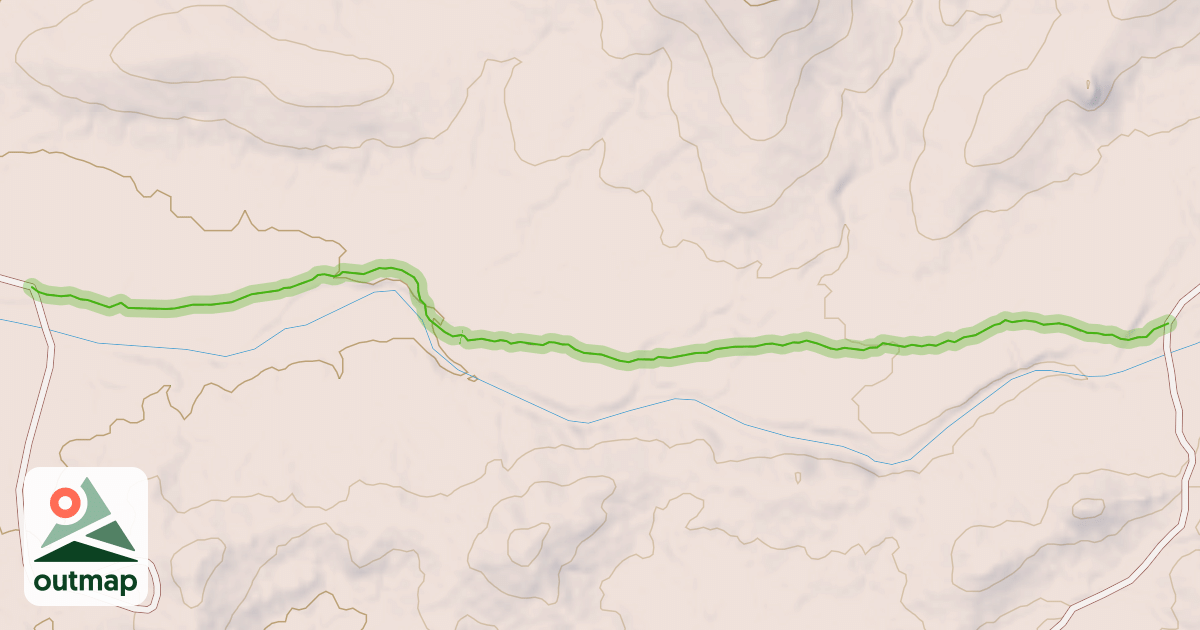 Map of Old Horse Trail