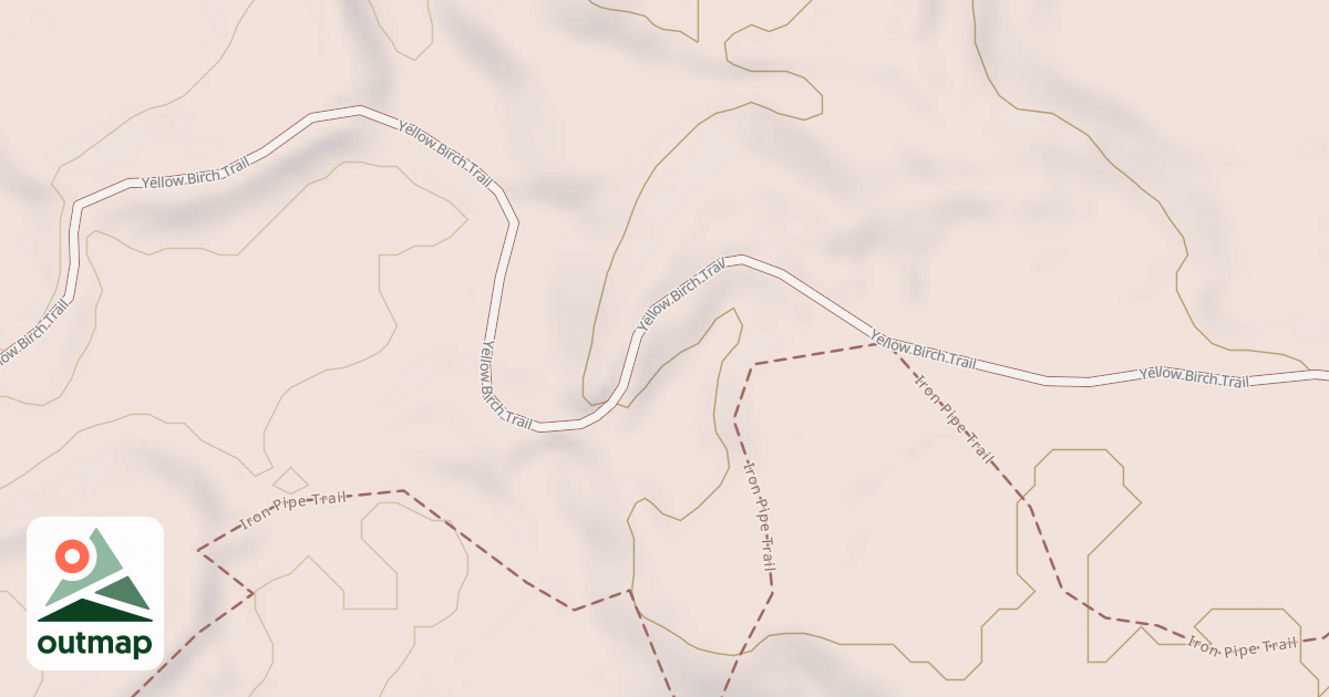 Map of Washington/Ramsey Trail