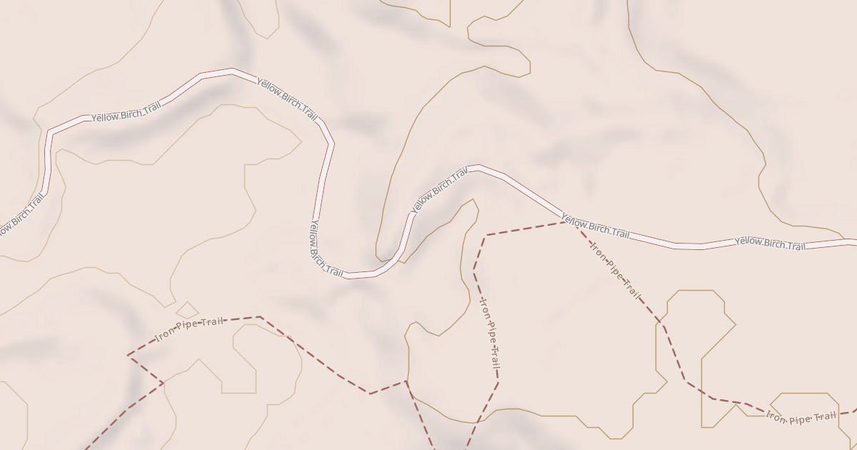 Map preview of Washington/Ramsey Trail