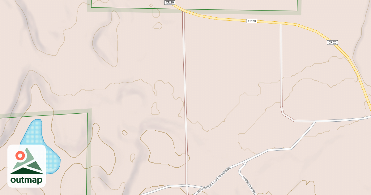 Map of NORTH KITCHI LAKE