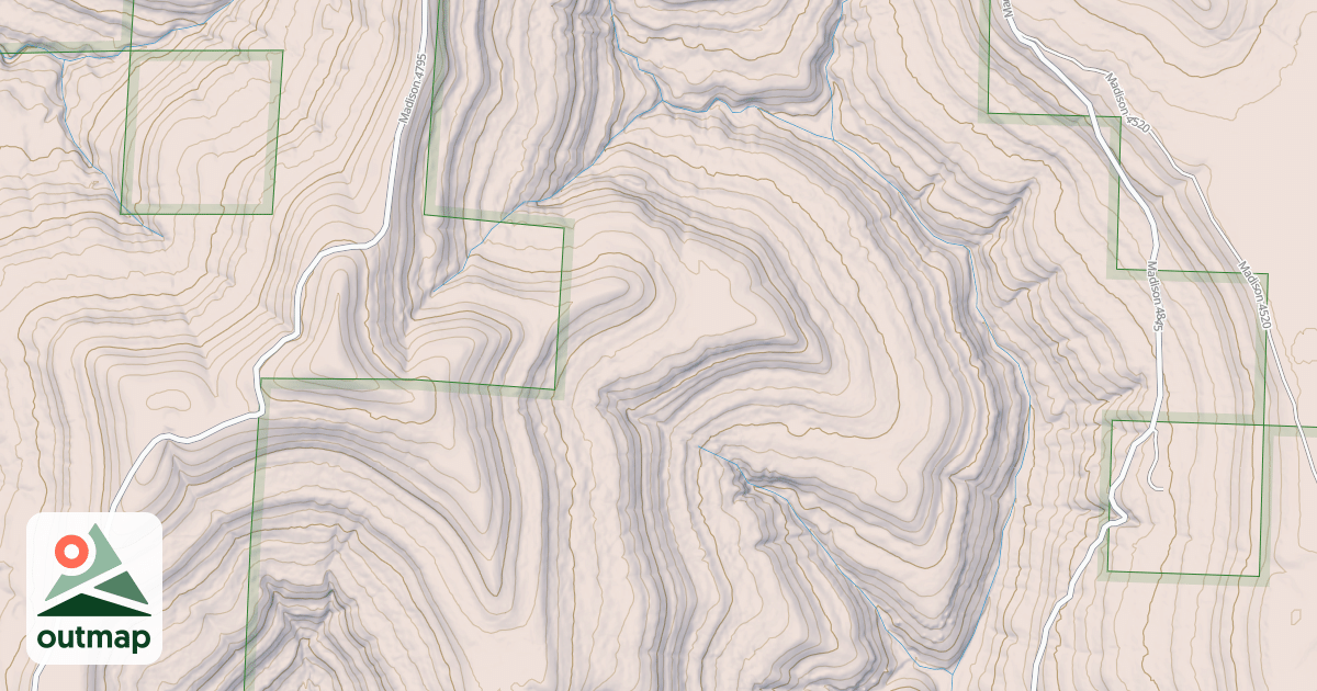 Map of USFS National Forest System Roads {DCBDB015-197A-44E7-AA8A-1EFC8453D4F5}