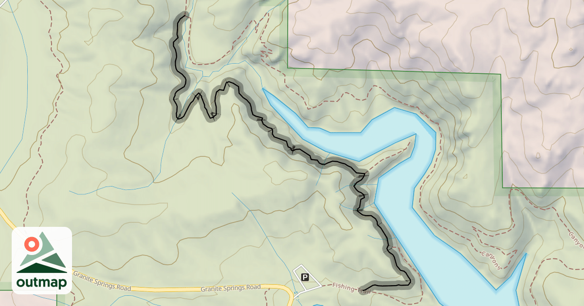 Map of Cliff Hanger